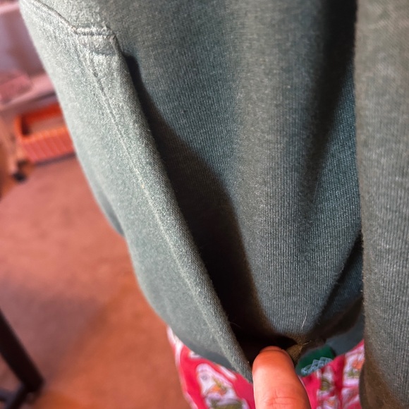 Twisted Fork Dogs in Red Truck Sweatshirt - Red and Green - Picture 5 of 6